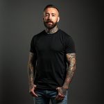 tattooed man