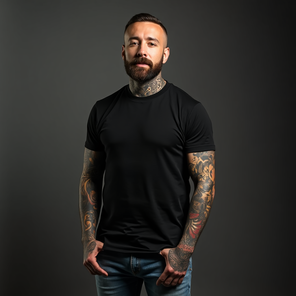 Starting Out and Monitoring TRT 1 tattooed man